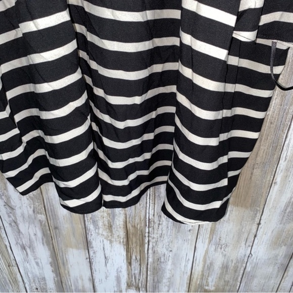 NWT French Connection Open Shoulder Striped Blouse - Picture 6 of 6